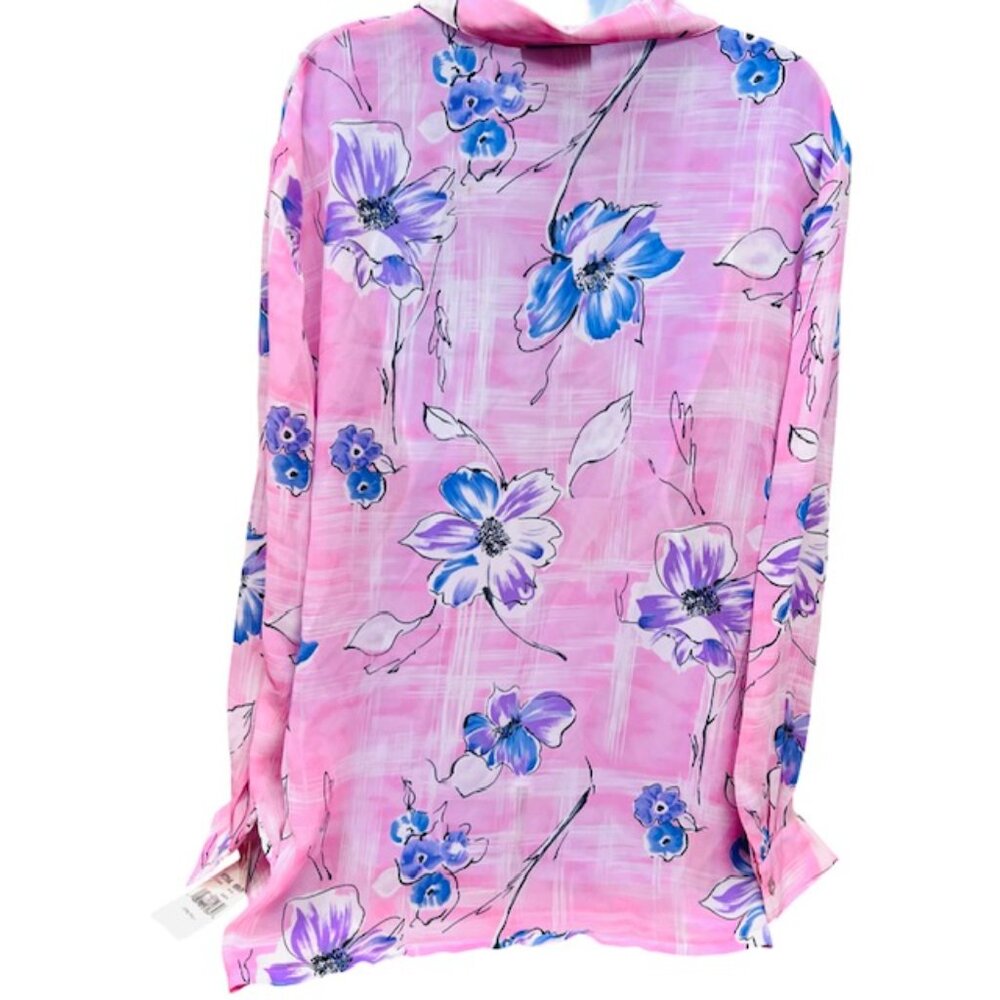 4 Blouses Sz  L/XL:  Christina-Susan Graver-Xhillllaration-GRAFF  Long Sleeve(58 - Picture 9 of 16